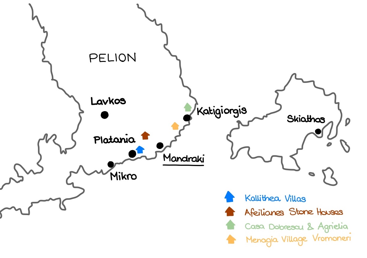 Map of the Mandraki area